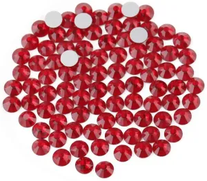 beadsland 1440pcs Flat Back Crystal Rhinestones Round Gems for Nail Art and Craft Glue Fix,Montana(SS3(1.3-1.4mm))