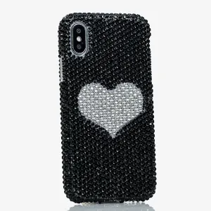 Black and White Heart Design (style 880)