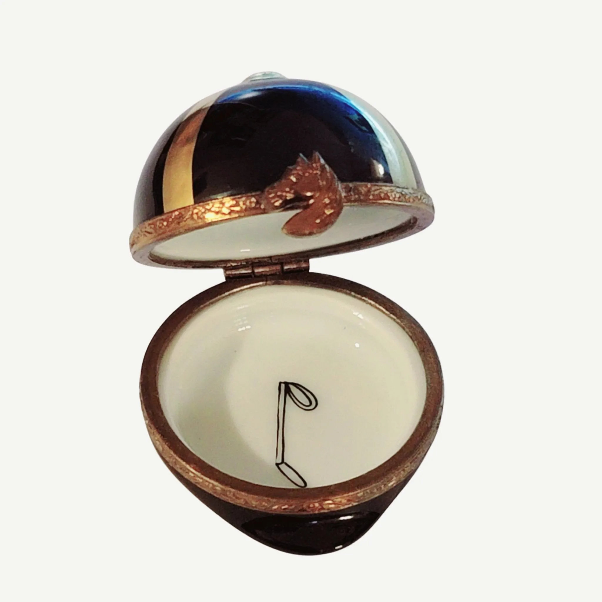 Black Jockey Derby Hat