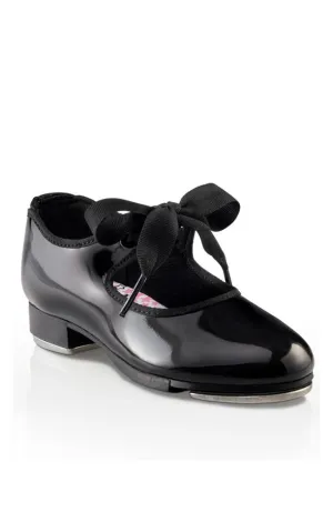 Black Patent Jr. Tyette Tap Shoes - Adult