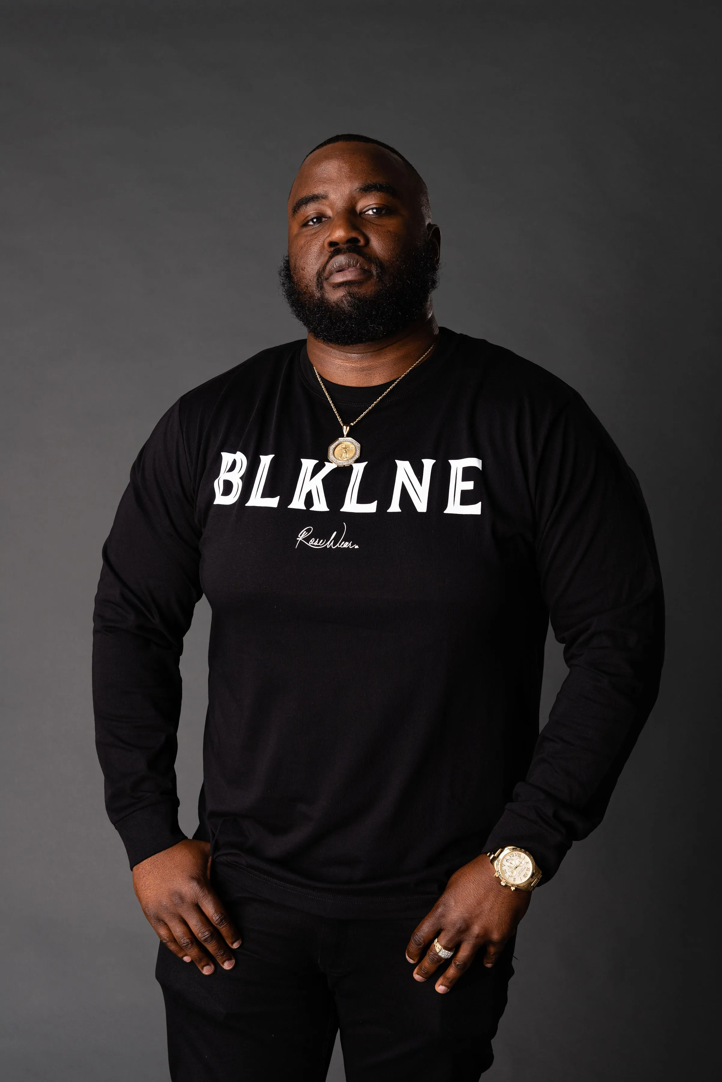 BLKLNE LONG SLEEVE TEE