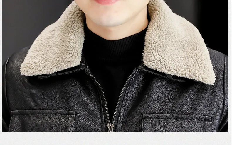 Blouson cuir homme luxe stylé