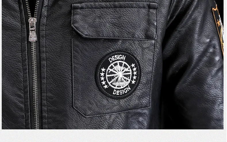 Blouson cuir homme luxe stylé