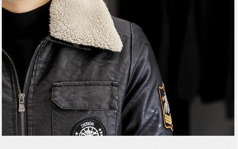 Blouson cuir homme luxe stylé