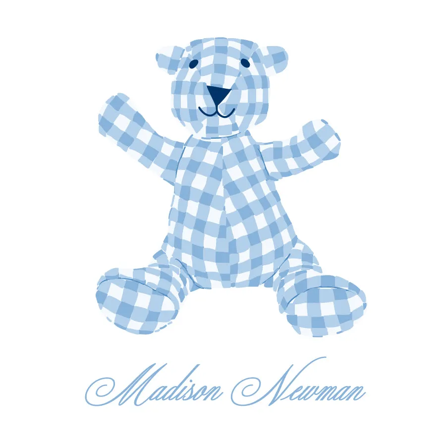 Blue Bear Calling Card