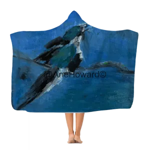 Blue Bird Premium Adult Hooded Blanket