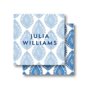 Blue Paisley Calling Card