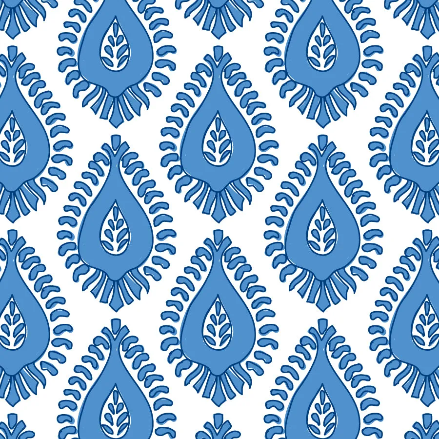 Blue Paisley Calling Card
