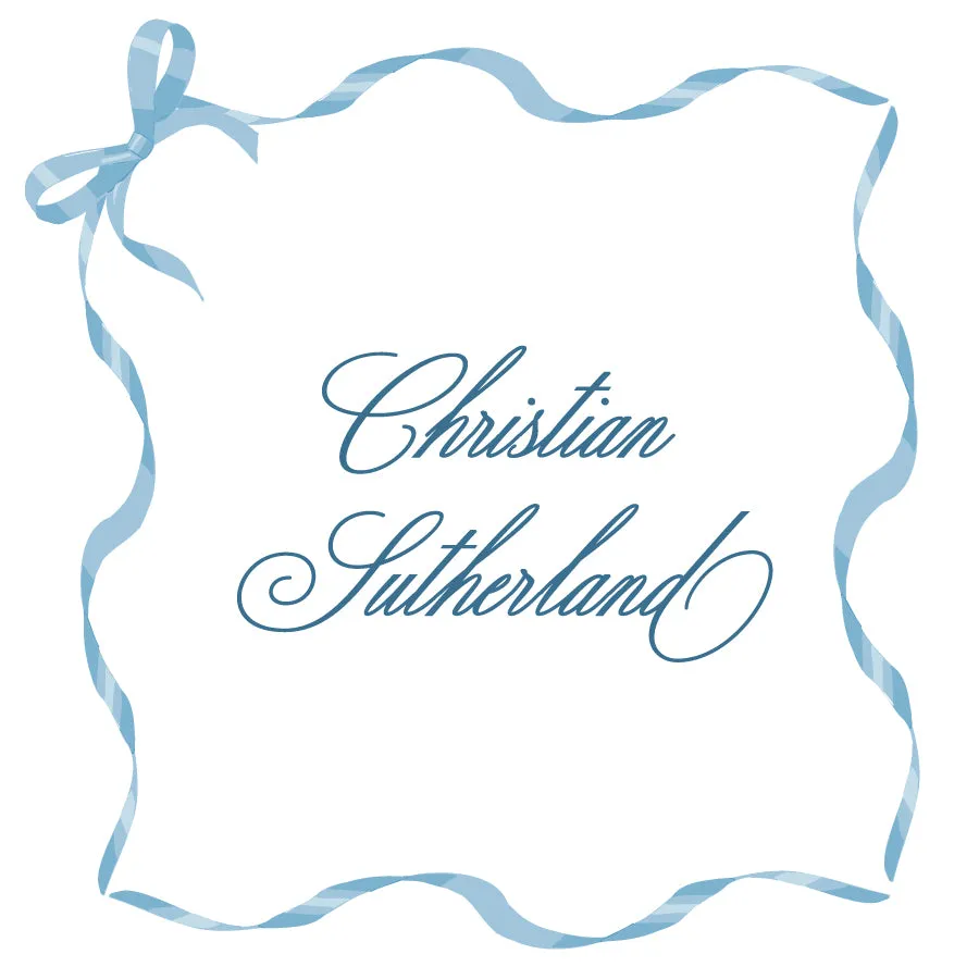Blue Ribbon Calling Card