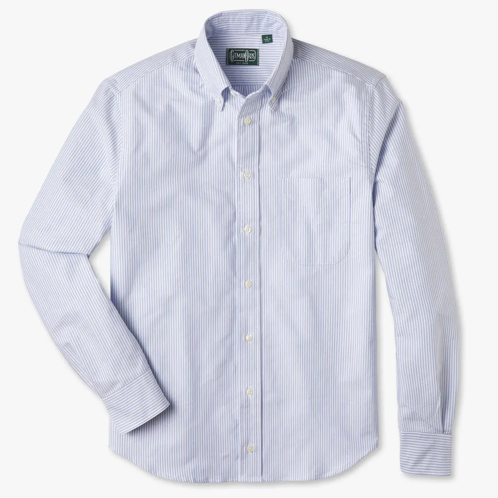 Blue Stripe Oxford Weekend Shirt