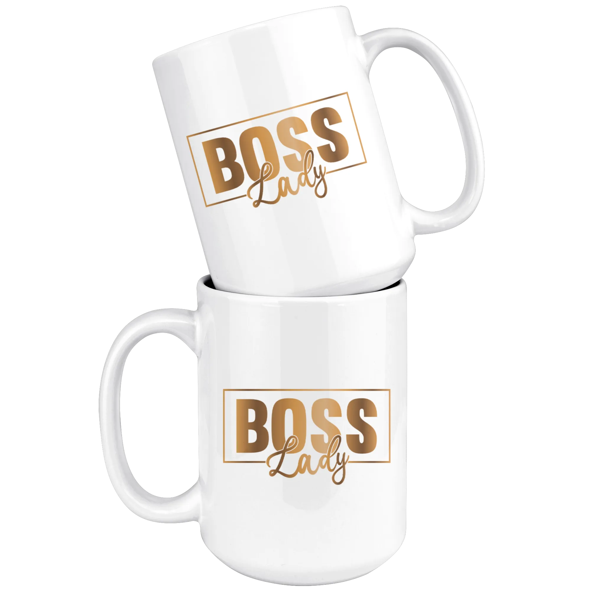 Boss Lady 15 oz. Mug | Gold Motivation | Beverages | Drinkware | Coffee Mug