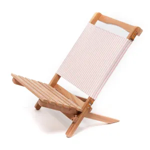 Business & Pleasure - 2 Piece Beach Chair - Laurens Pink Stripe