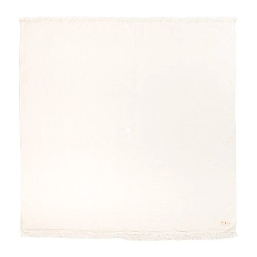 Business & Pleasure - Beach Blanket - Antique White