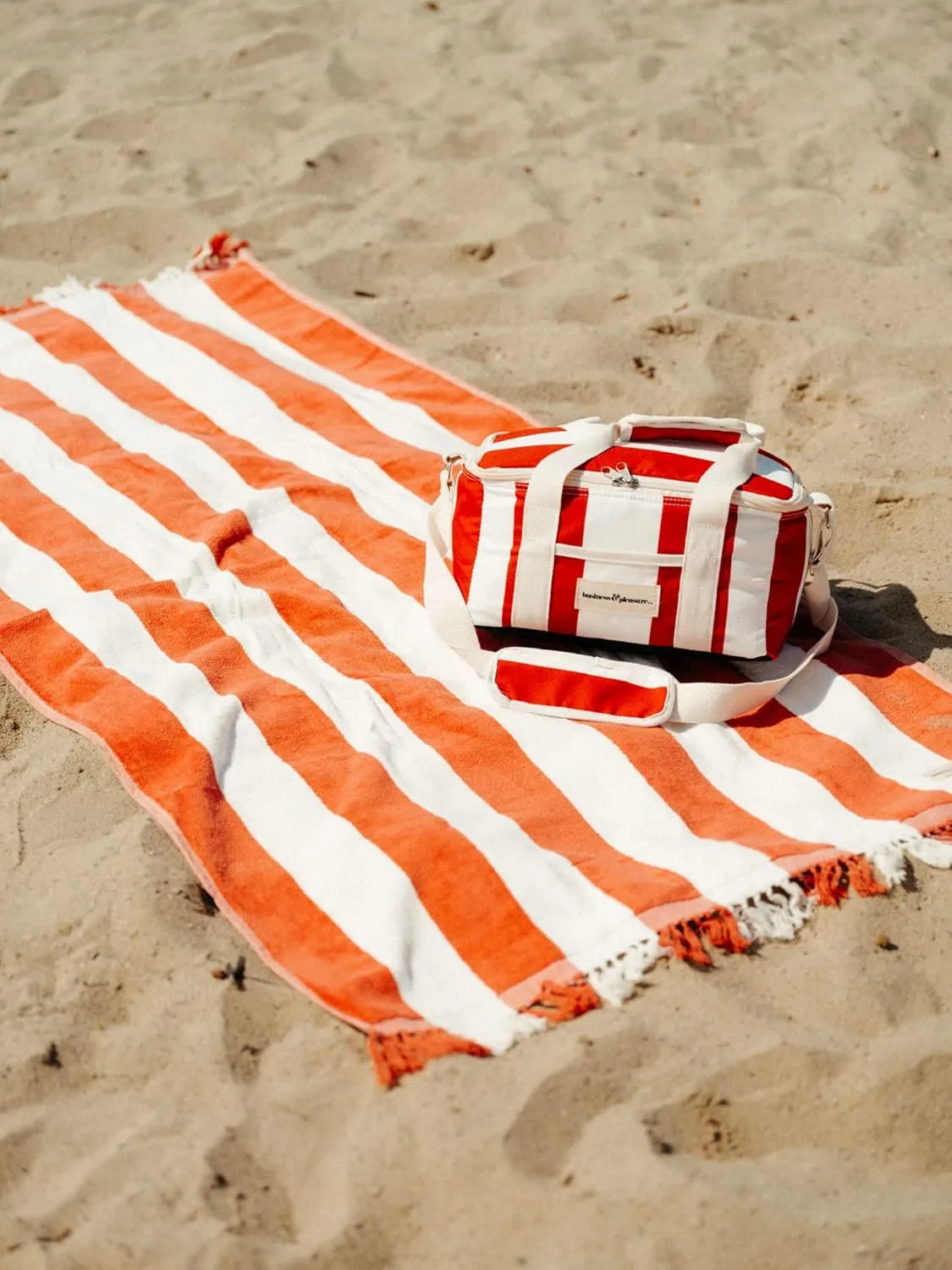 Business & Pleasure - Holiday Cooler Bag - Le Sirenuse Capri Stripe