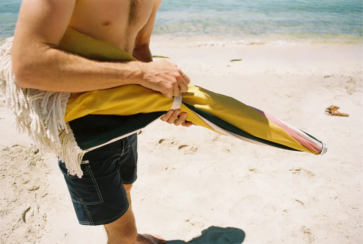 Business & Pleasure Premium Beach Umbrella 70s Panel Cinque