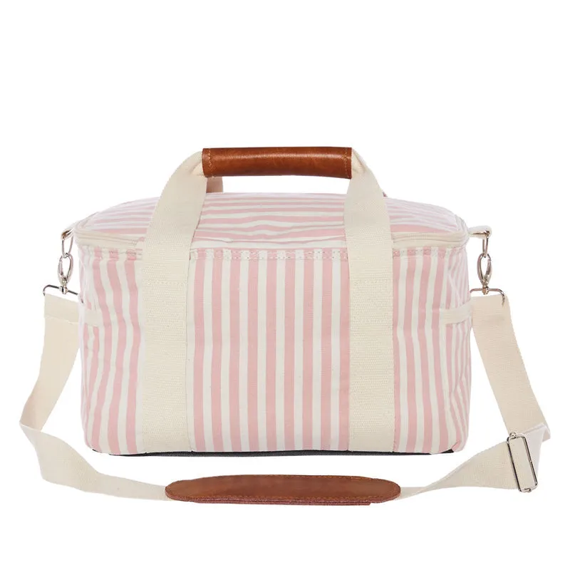Business & Pleasure - Premium Cooler Bag - Laurens Pink Stripe