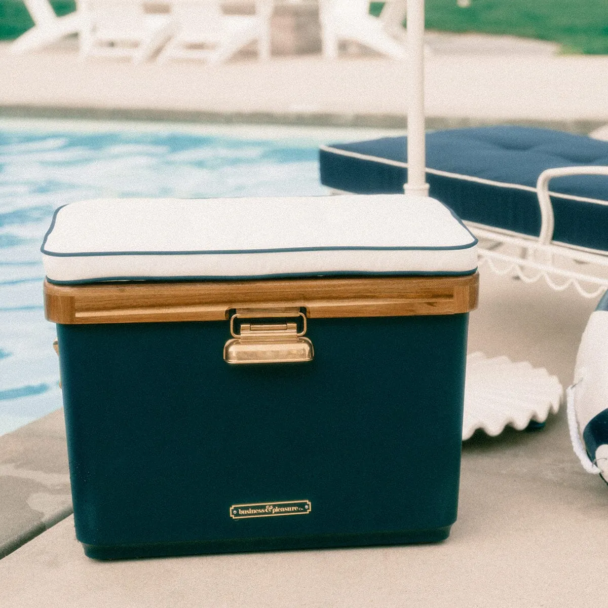 Business & Pleasure - The Hemingway Cooler Bench - Boathouse Navy - 52L