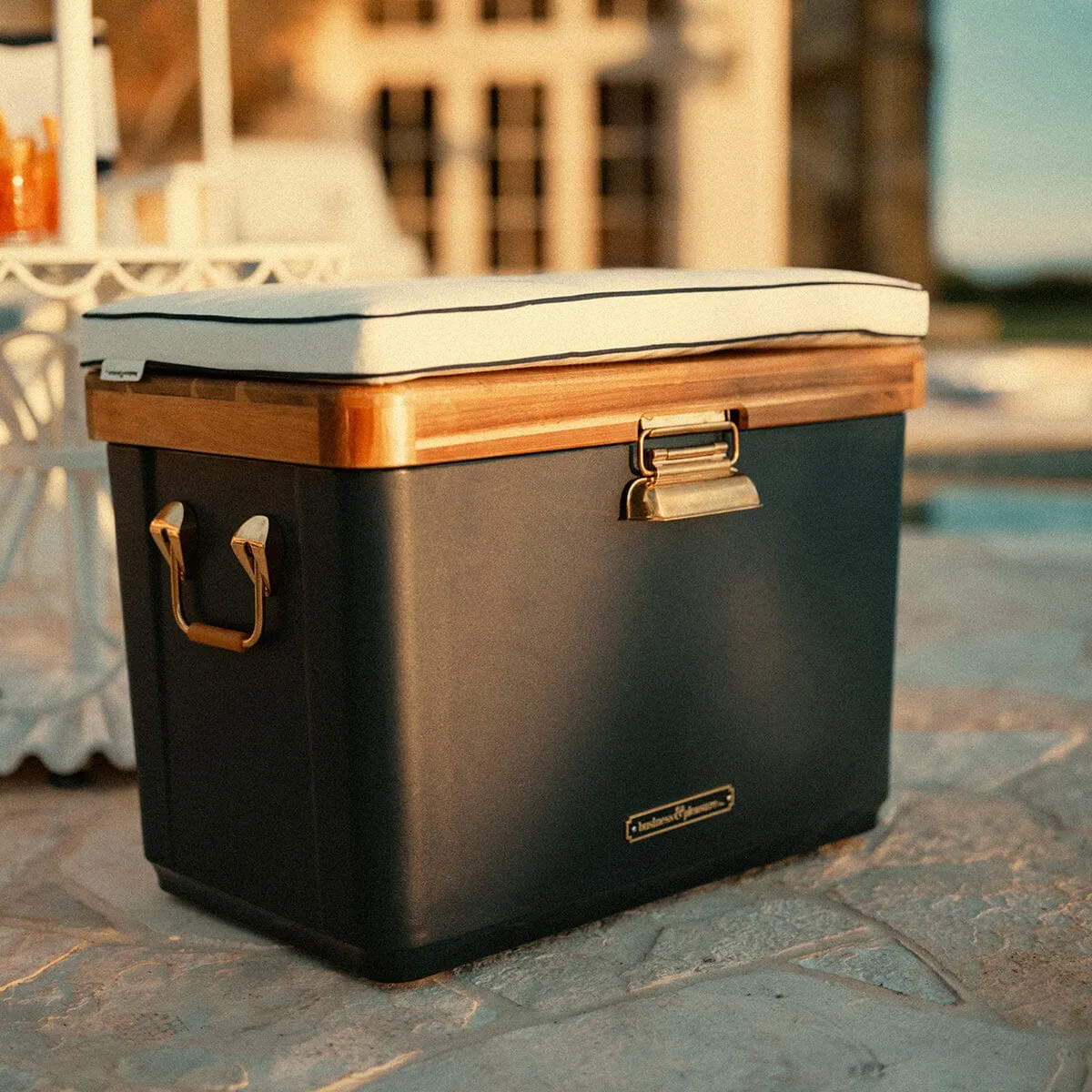 Business & Pleasure - The Hemingway Cooler Bench - Boathouse Navy - 52L