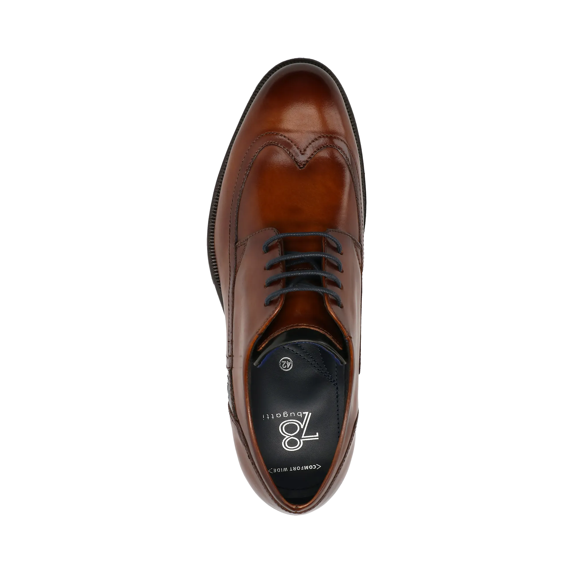 Business Schnürer cognac