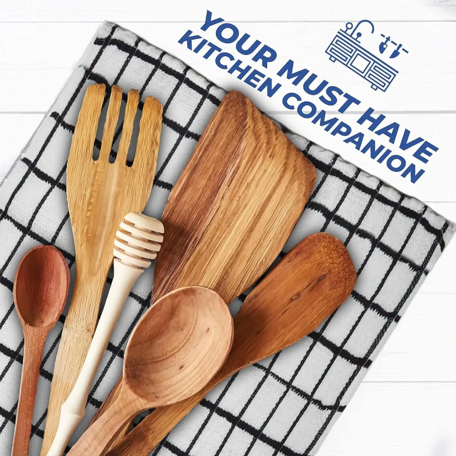 Cameron Check Premium Cotton Kitchen Towels