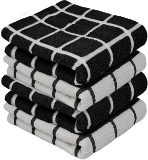 Cameron Check Premium Cotton Kitchen Towels