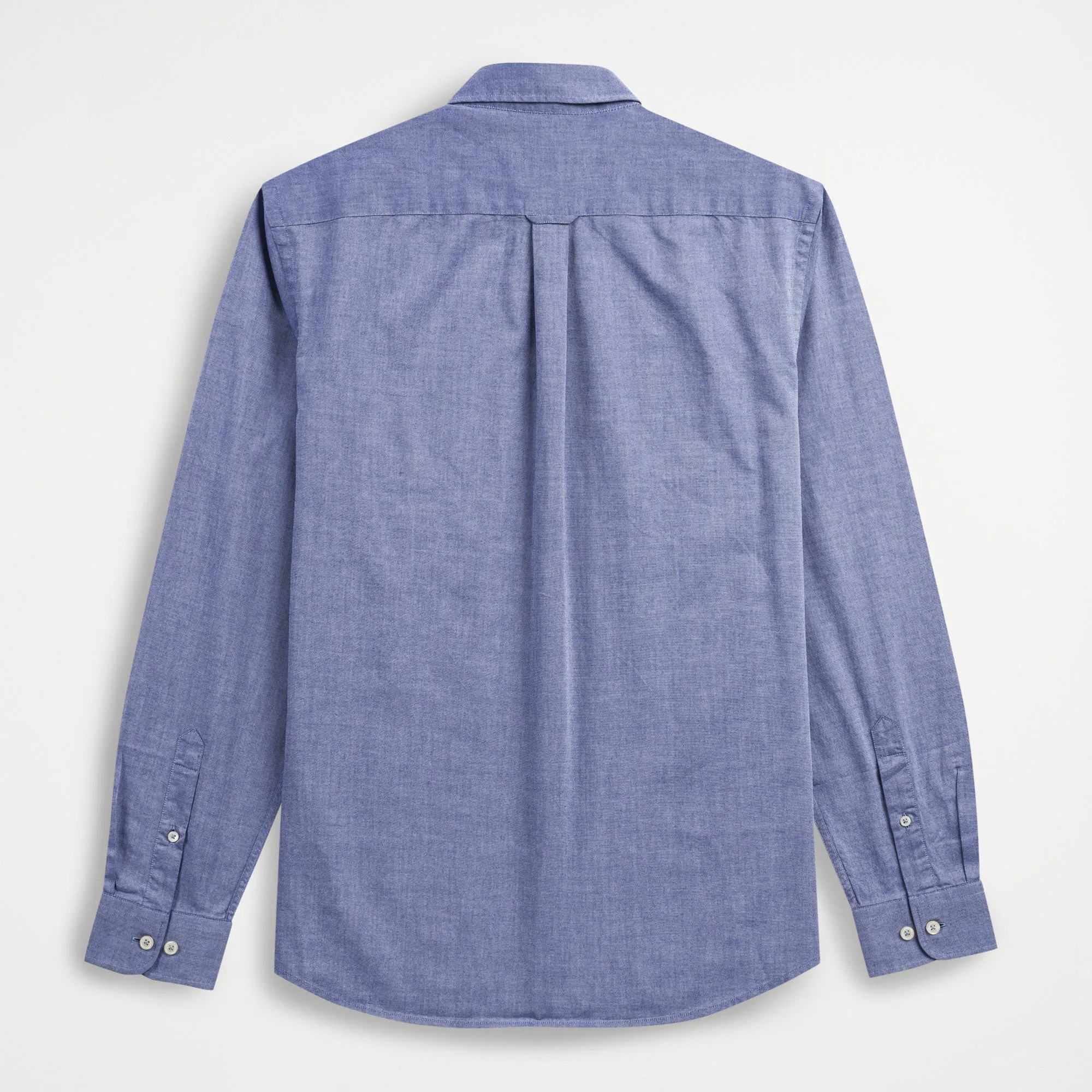 Camicia Tinta Unita con Taschino 100% Cotone