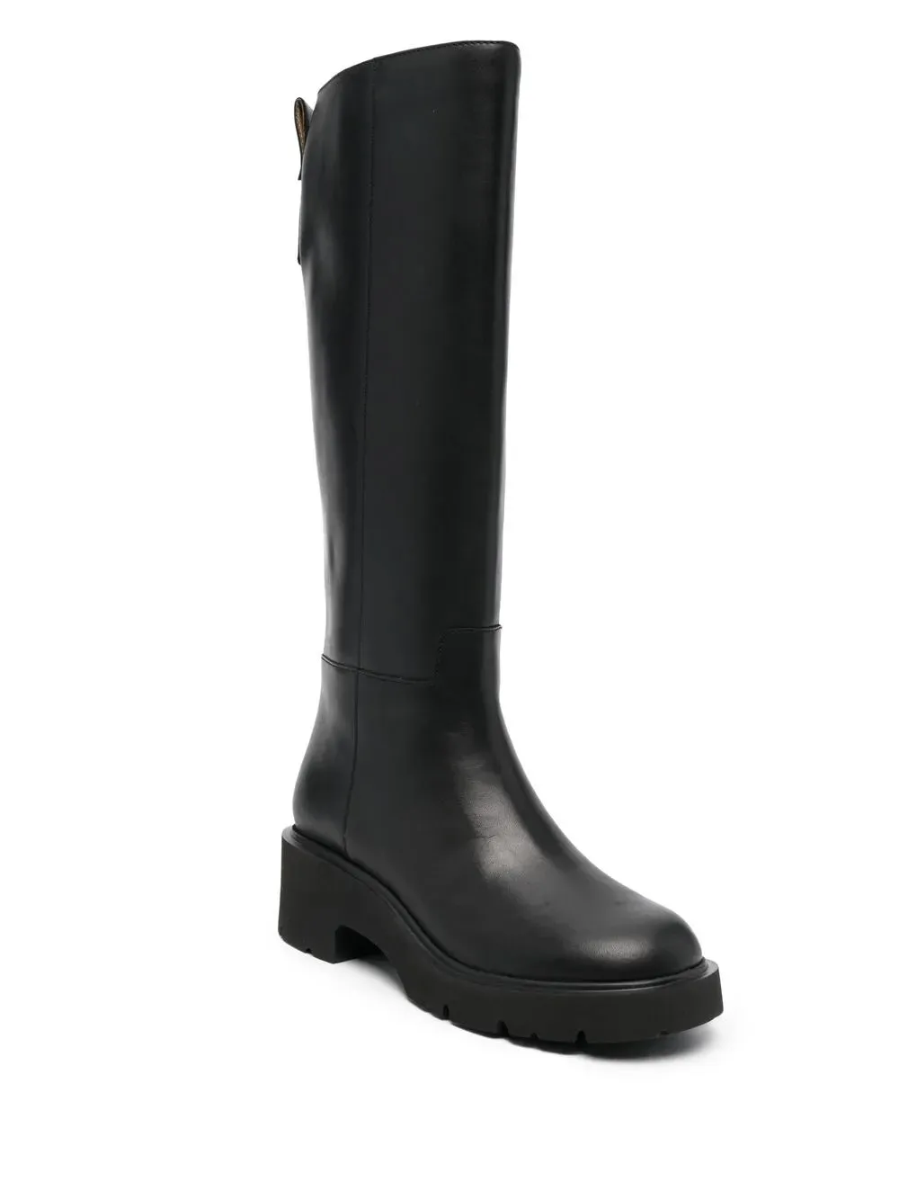 Camper knee-length slip-on boots