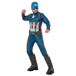 Captain America Premium Costume Size 6 8