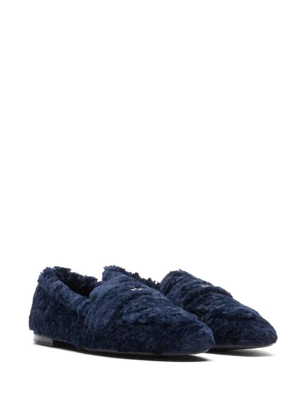 Casadei faux-fur loafers