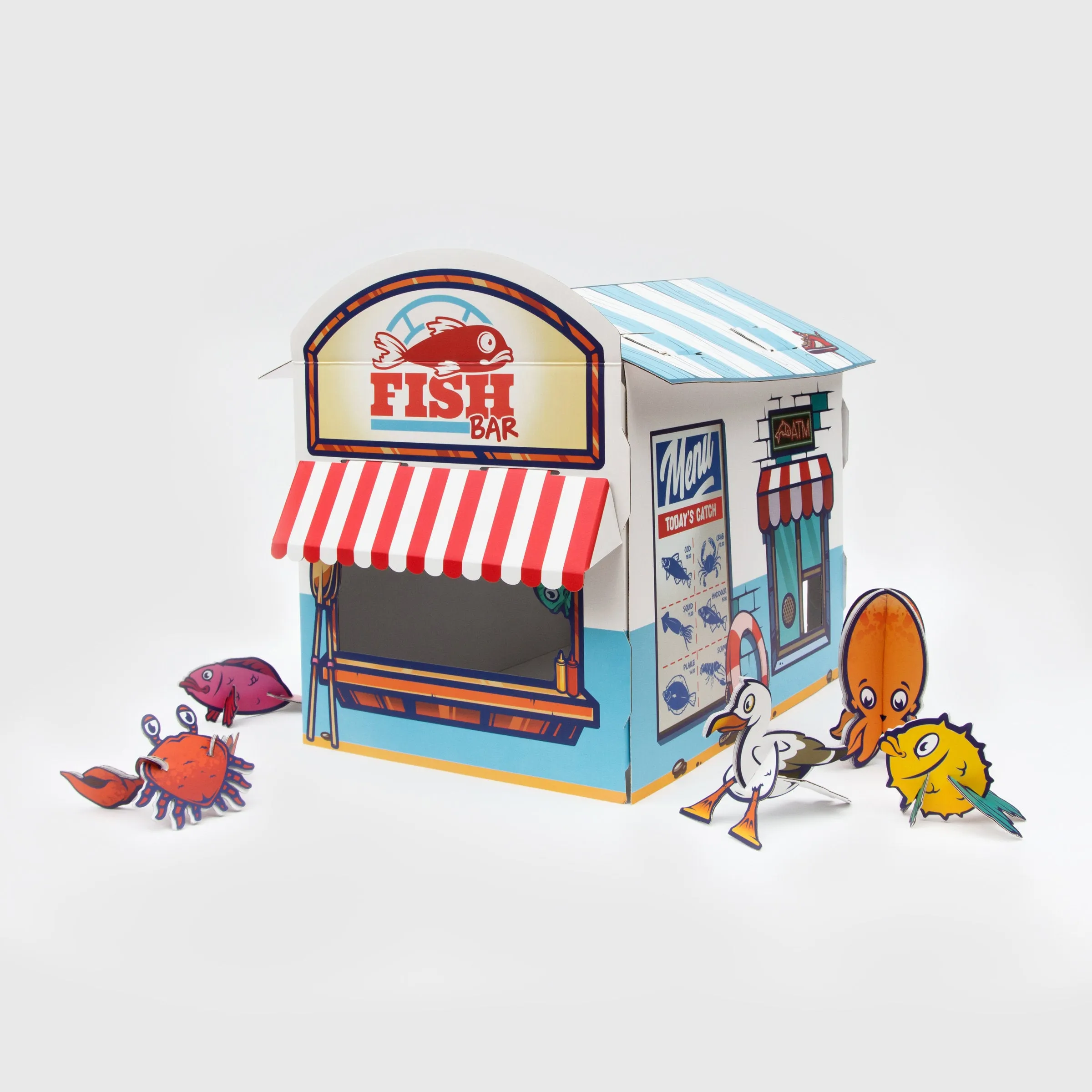 Cat Kiosk Play House