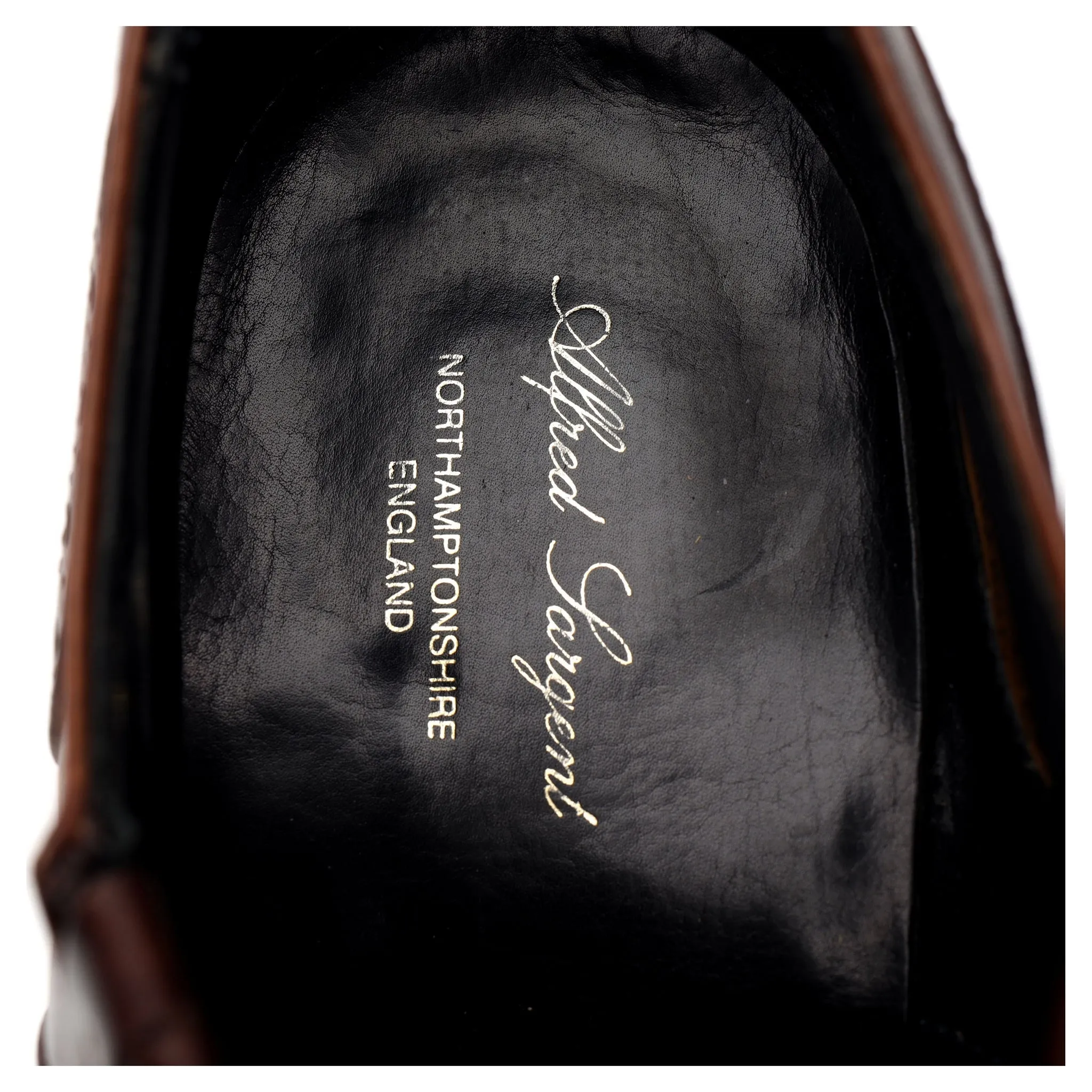 'Cavendish' Dark Brown Leather Lazyman Slip On Loafers UK 6 E