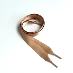 Champagne Gold Satin Ribbon Laces