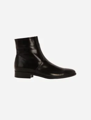 Charli Vegan Leather Ankle Boots | Black