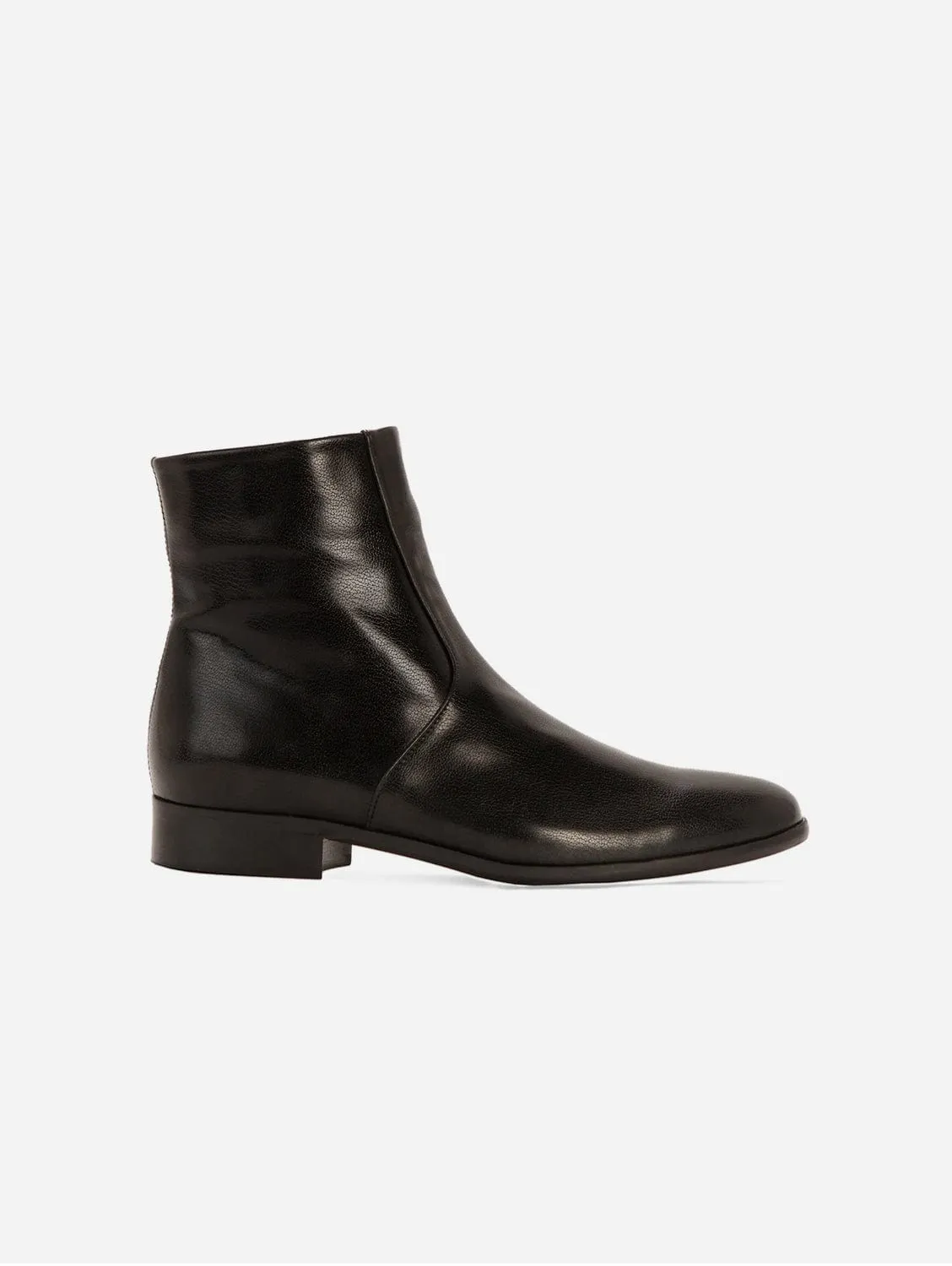 Charli Vegan Leather Ankle Boots | Black