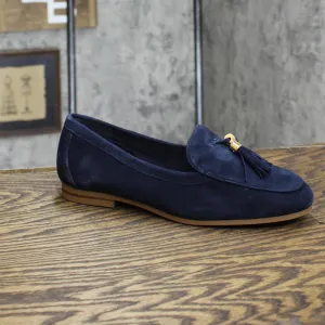 Charter Club Loafers Slip On Amputee Replacement Right Shoe Only Navy Blue 7W