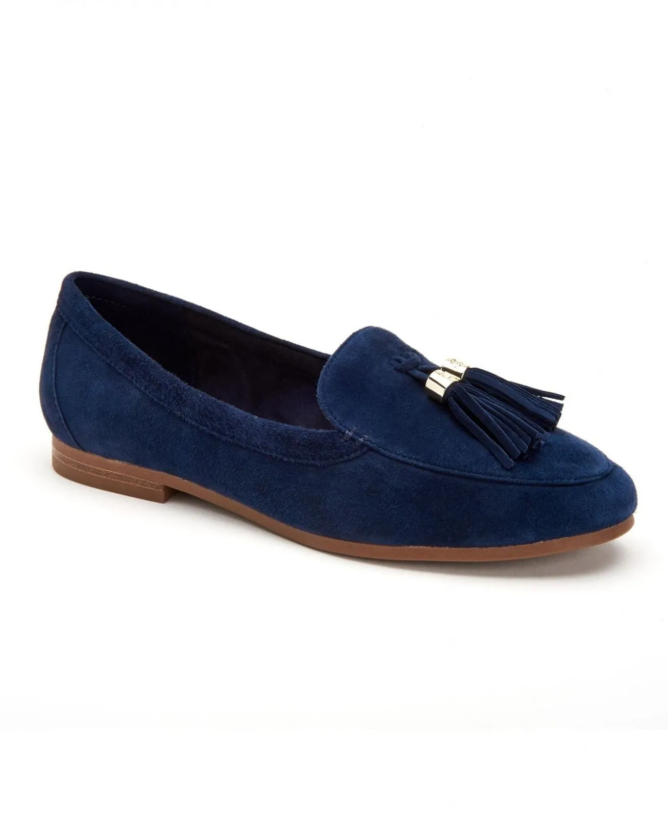 Charter Club Loafers Slip On Amputee Replacement Right Shoe Only Navy Blue 7W