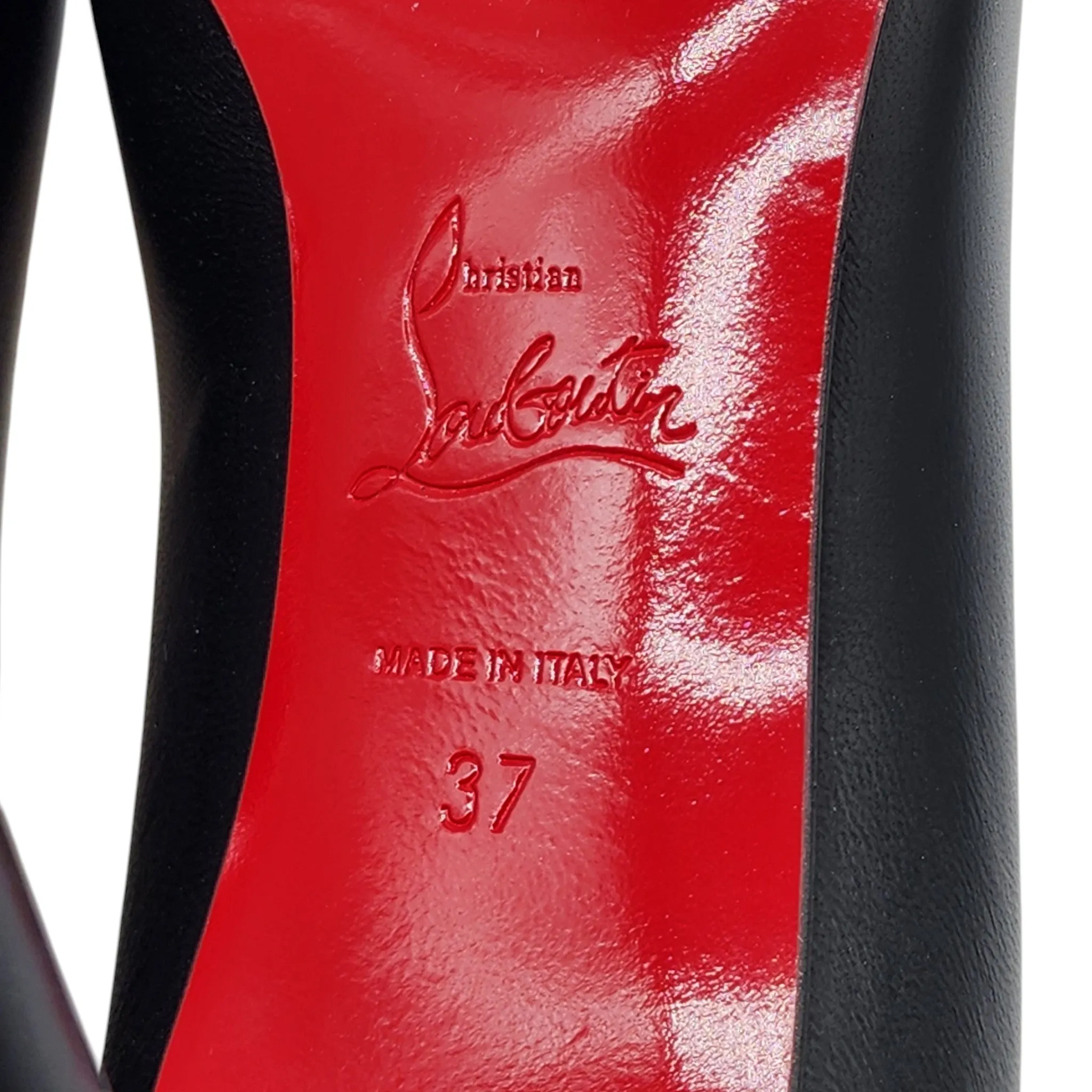Christian Louboutin Pigalle Pumps 85mm - Nappa Leather - Black 37