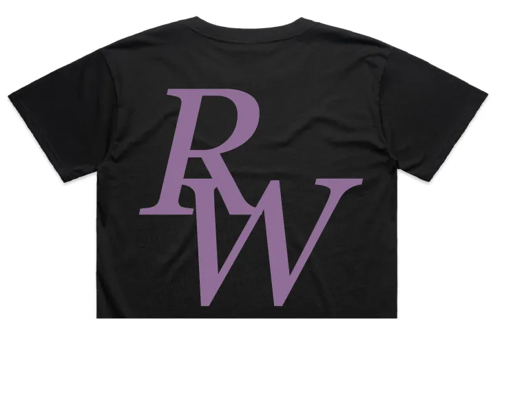 CIRCLE OF LIFE CROPPED TEE
