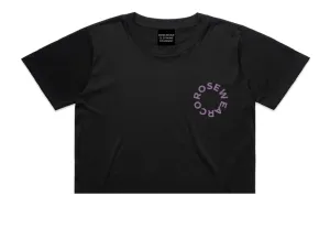CIRCLE OF LIFE CROPPED TEE