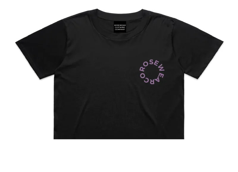 CIRCLE OF LIFE CROPPED TEE