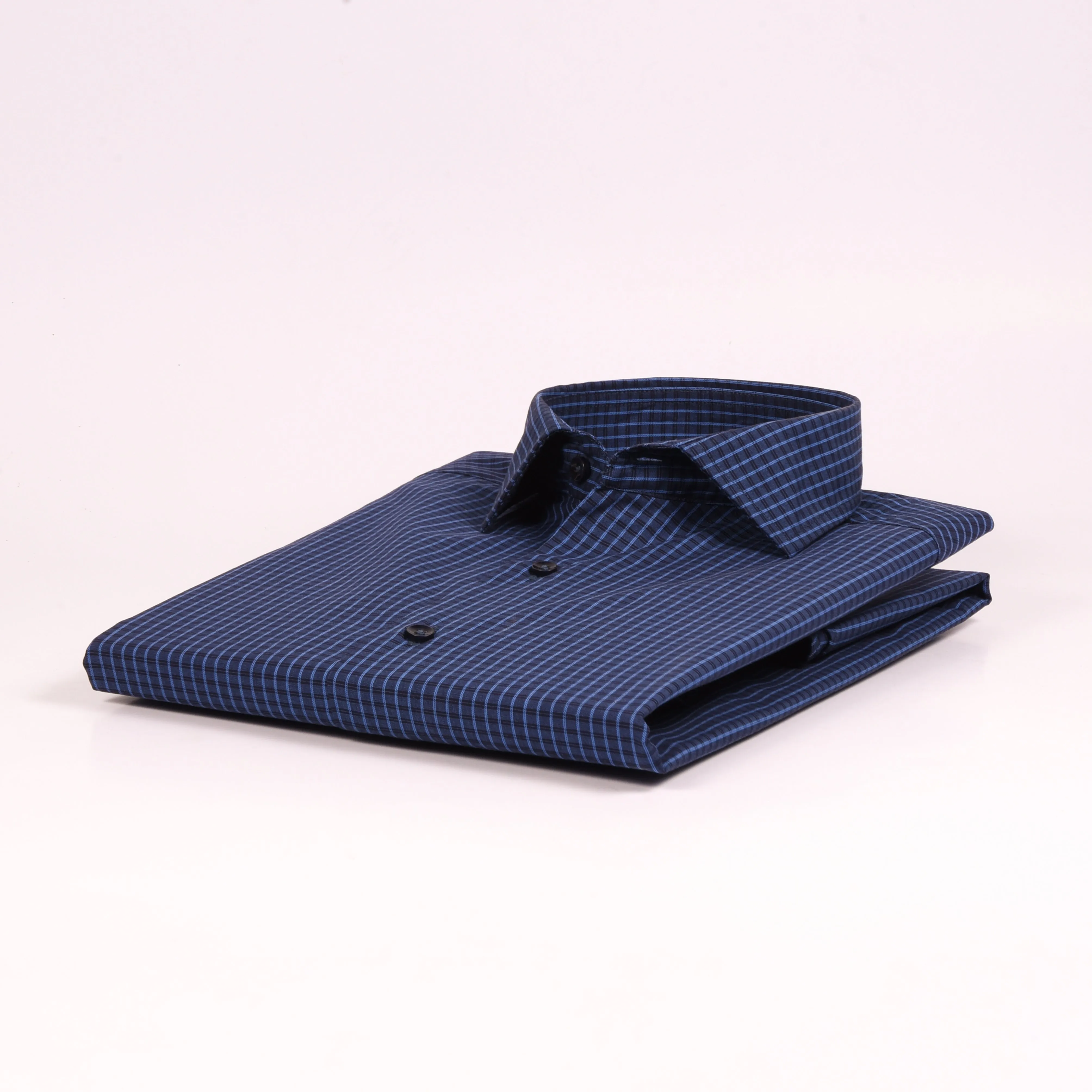 CK Navy Checkered Shirt