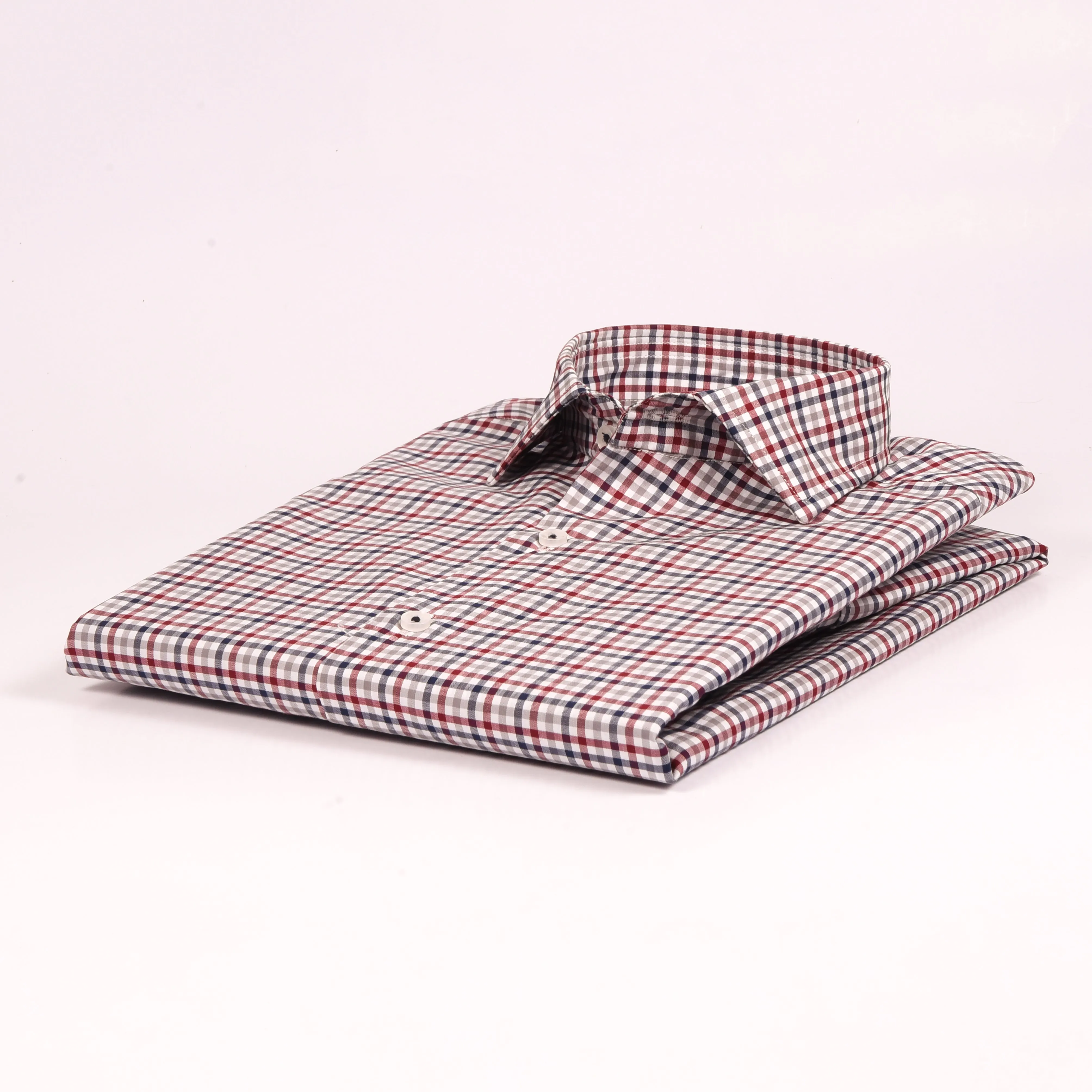 CK Red & Blue Dupplin Checkered Shirt