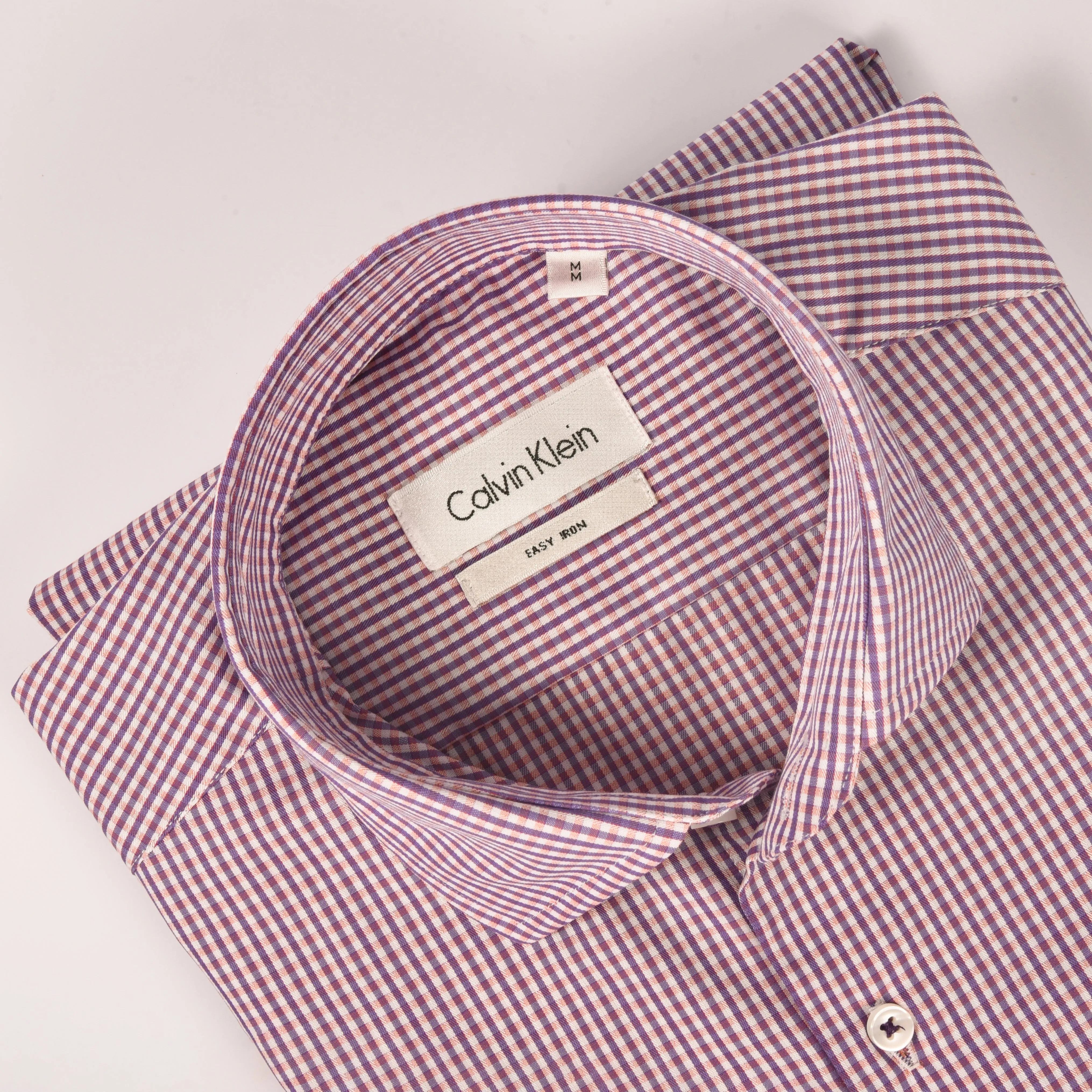 CK Red Mini-Checkered Shirt