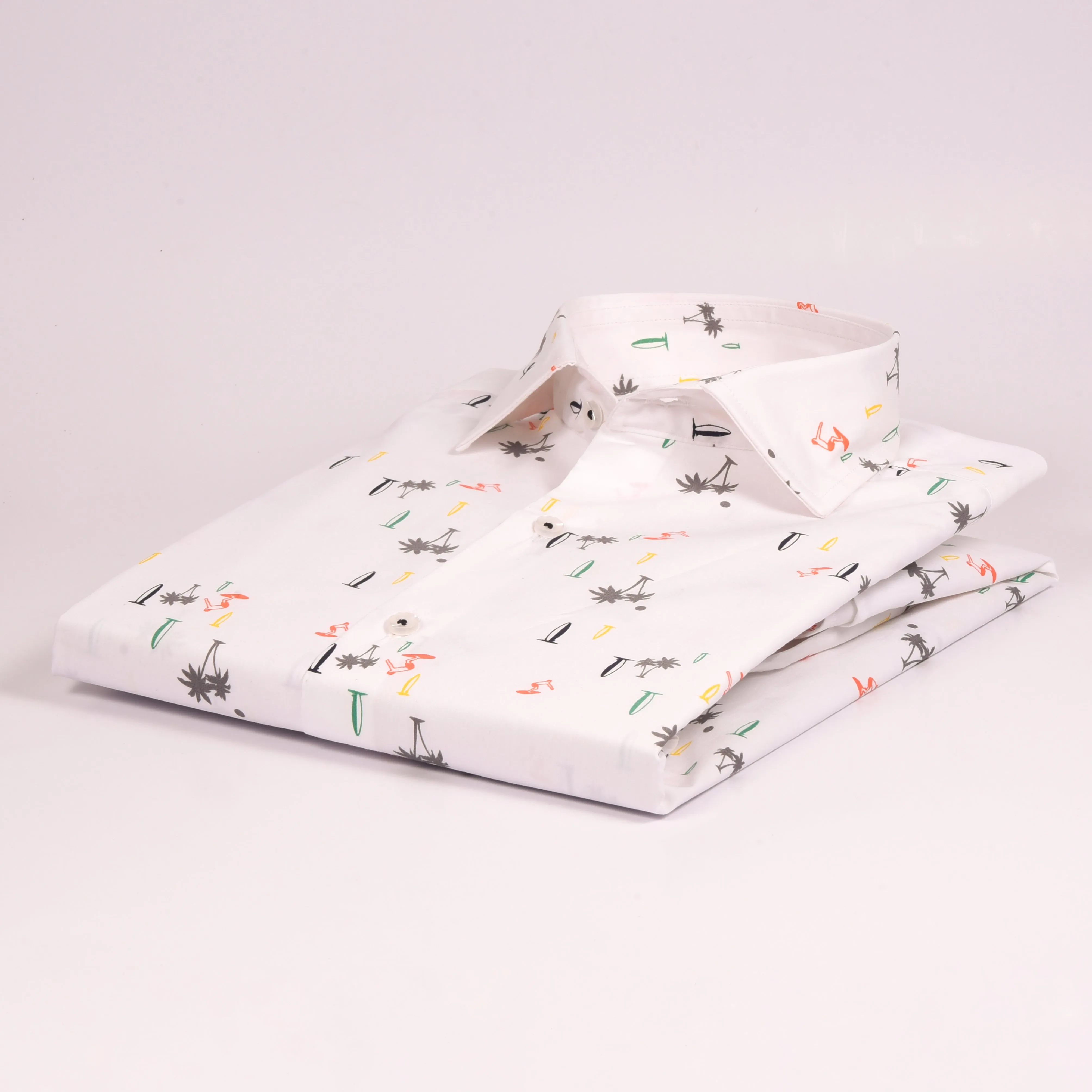 CK White T Floral Shirt