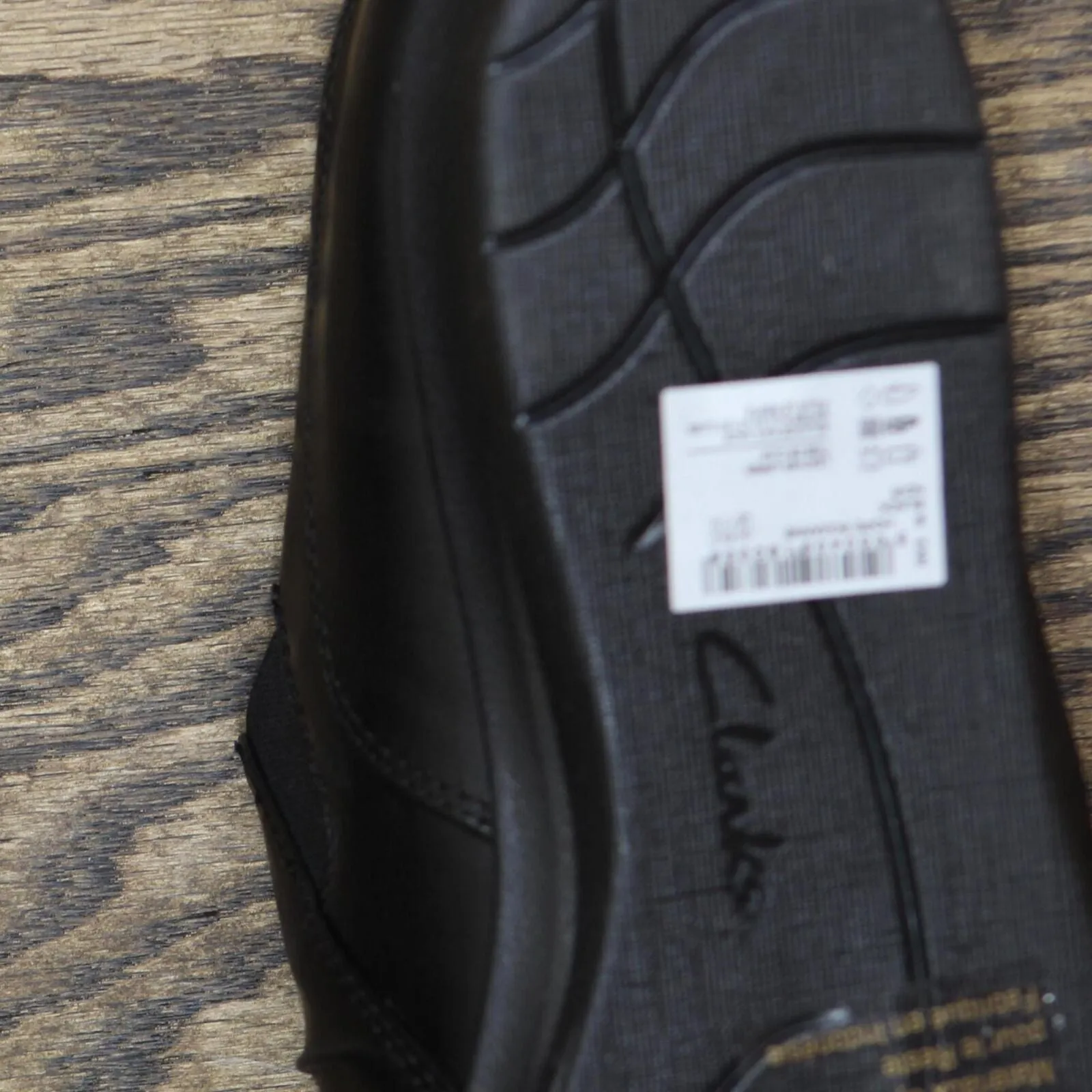 Clarks Women's Hope Roxanne Slip On Shoes 26137200 Black 11M