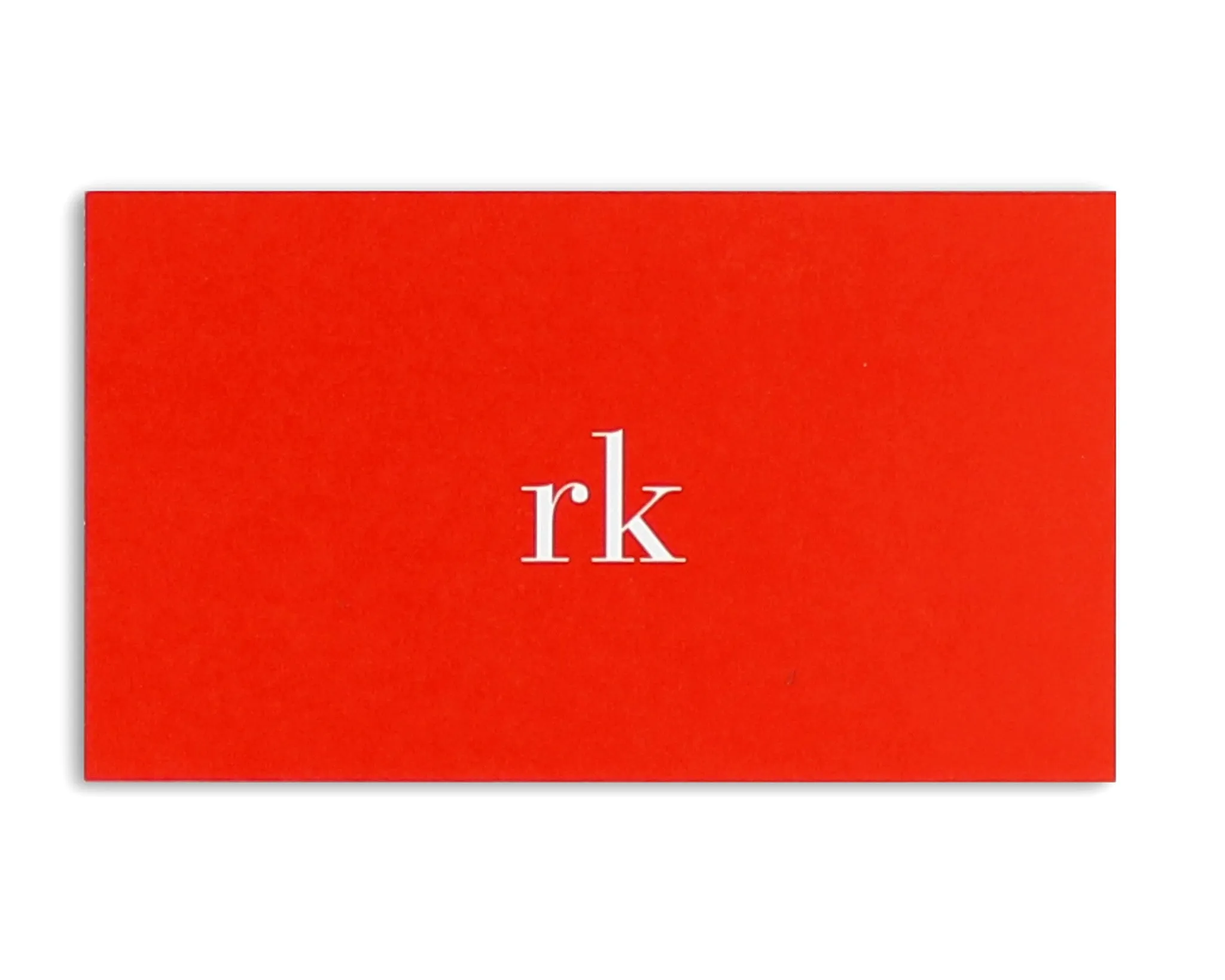 Classico Monogram Business Card