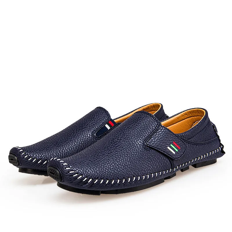 Comfy Peas Leather Lazy Shoes