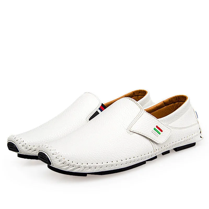 Comfy Peas Leather Lazy Shoes