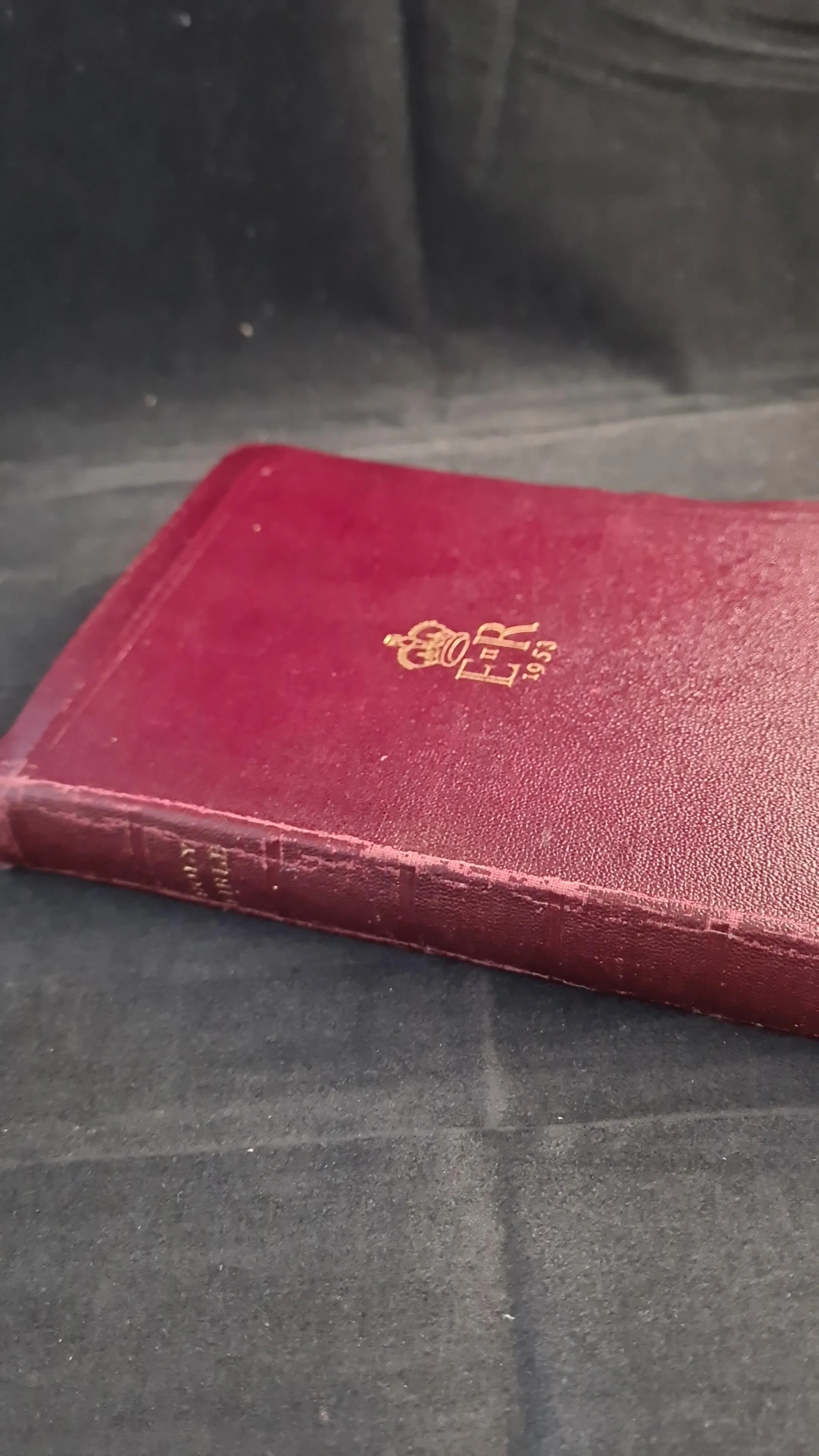 Coronation Edition, Oxford Reference Bible, 2 June 1953