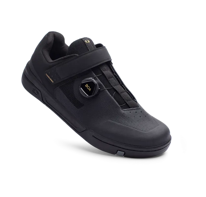 Crankbrothers Shoes Stamp Boa Black / Gold - Black outsole